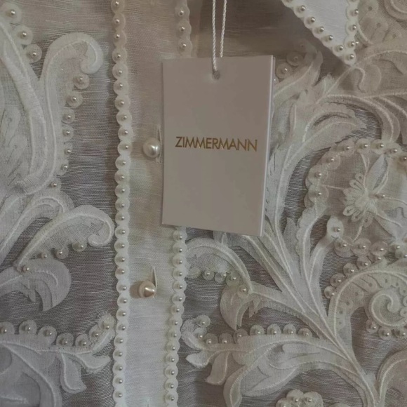 Zimmermann linen and silk shirt - Picture 4 of 7